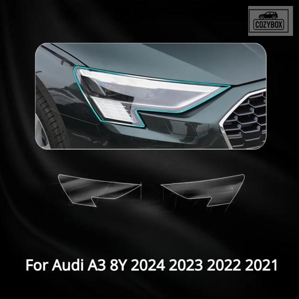 並行輸入品 アウディ A3 8Y 2024-2021  ヘッドライト傷防止 フィルム傷防止補修フィルム アクセサリーカスタム