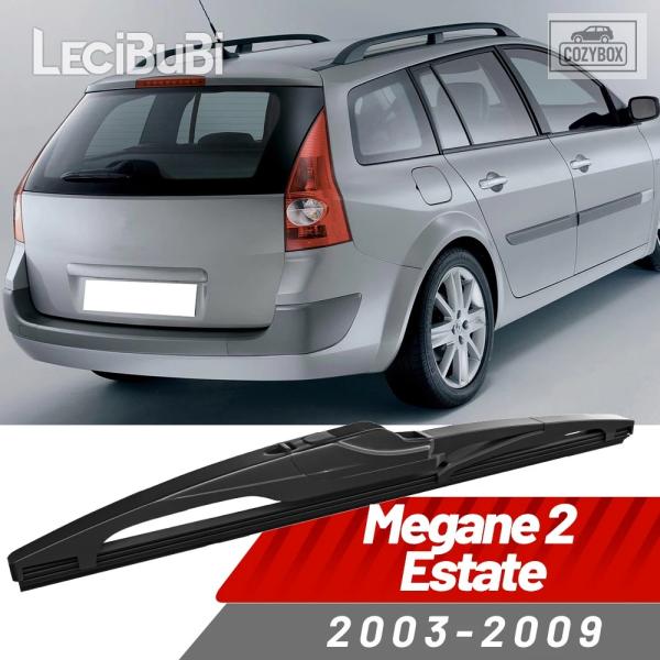 並行輸入品 リアワイパーブレード フロントガラスワイパー アクセサリー  ルノー メガーヌ2 エステート 2003-2009 2004 - 08