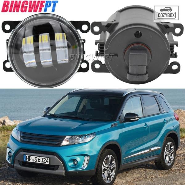 並行輸入品 スタイリングフロント フォグランプ スズキ Vitara LY エスクード 2015 - 20 9 個の Led フォグランプ H11 DRL 12