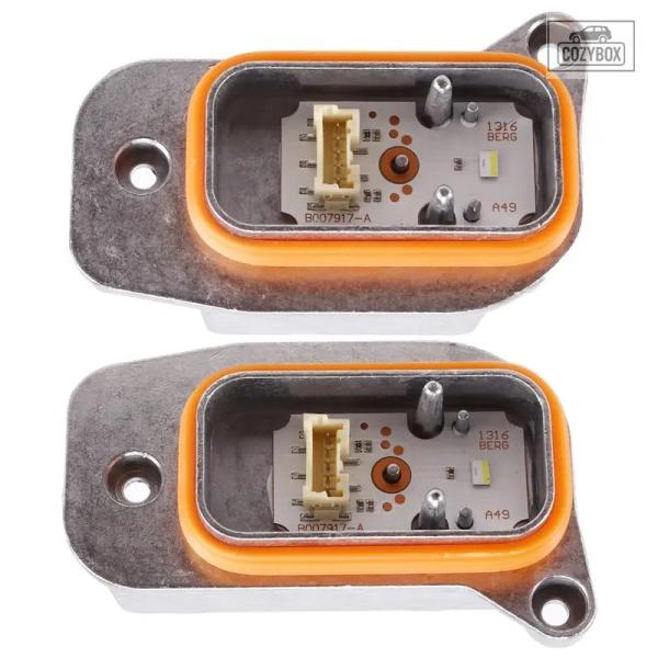 並行輸入品  LED DRL フロント ヘッドライトモジュール 1 ペア 63118495579 63118495580 BMW I3 I01 LCI I3s 