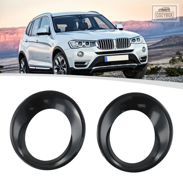 並行輸入品 な フォグランプ カバー  フォグランプ カバー アクセサリー  BMW X3 E83 LCI 2007-2010 フロントプライマー トリム