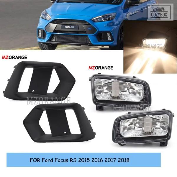 並行輸入品 フォグランプ フォード フォーカス RS 2015 - 18 フォグランプ フレーム ヘッドライト フォグランプ カバー
