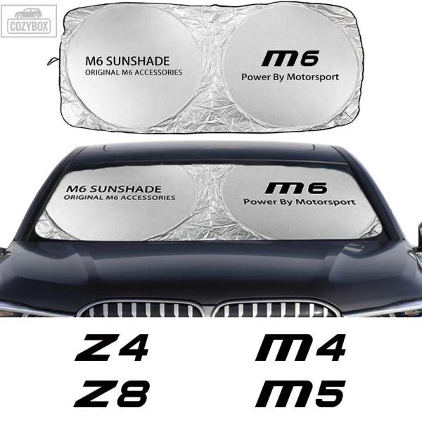 並行輸入品 車のフロントガラス用サンシェードカバー、UVカット反射板アクセサリー BMW Z4 E85 E89 G29 M6 M1 35i 40i M2 CS 