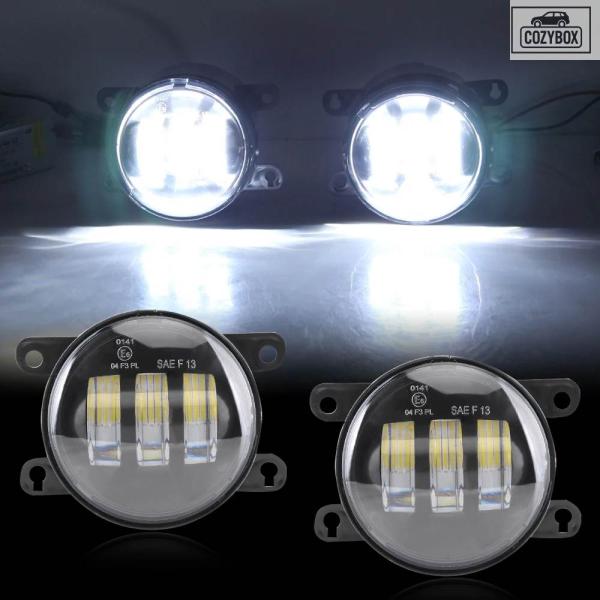 並行輸入品 LEDフォグランプ スバル フォレスター インプレッサ WRX STI アウトバック BRZ ジャスティ レヴォーグ XV レガシィ 2