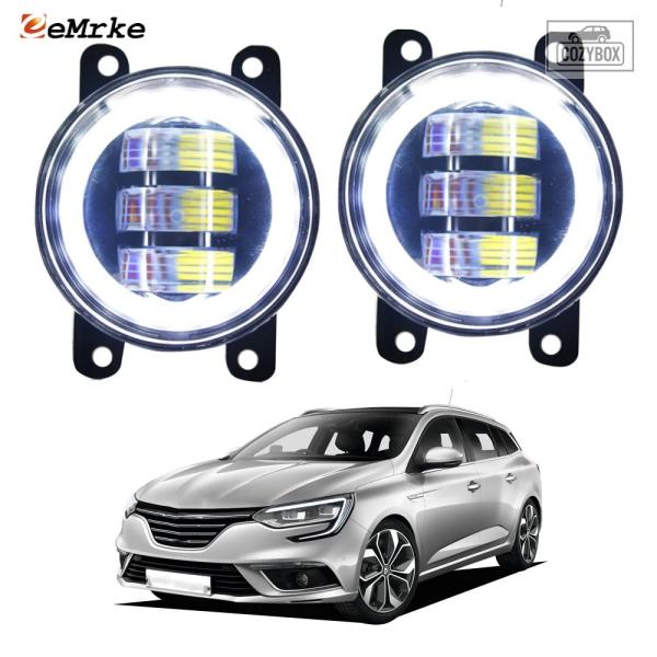並行輸入品  LED  フォグランプ PTF 30Wレンズ ルノー メガーヌII III IV メガーヌ4 2003-2016 - 19 ウィンカーライト