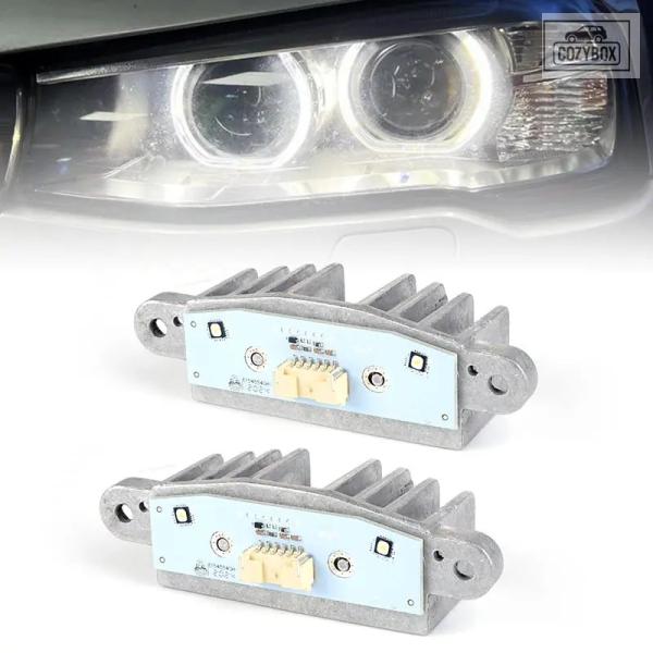 並行輸入品 ホワイト DRL ヘッドライト  LED  デイタイム  BMW 2シリーズ アクティブ ツアラー F45 216D 2014 2015 2016 