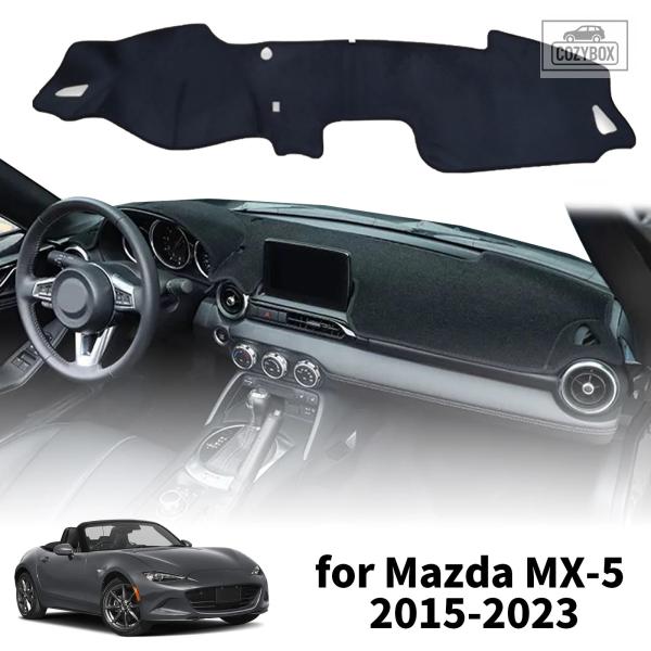 並行輸入品 マツダ MX-5 ロードスター ミアータ 2015-2022 ND RF MX5  ダッシュボード カバー パッド アクセサリー カーペット
