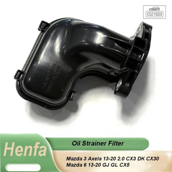 並行輸入品 Henfa エンジンオイルストレーナーフィルター PE01-14-240 マツダ 3 アクセラ 13-20 2.0 CX3 DK CX30 マツダ 