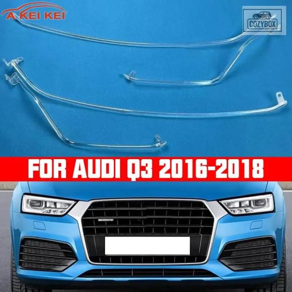 並行輸入品 アウディ Q3 2016-2018 車用  LED  ヘッドライト DRL ガイドプレート チューブ エンジェルアイ カー パーツ