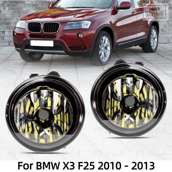 並行輸入品  LED バルブ フォグランプ BMW X3 F25 xDrive28i xDrive35i 2010 - 13 フォグライト カー アクセサリー 