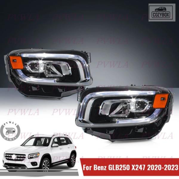 並行輸入品 フロント LED ヘッドライト メルセデス ベンツ GLB W247 X247 GLB180 GLB200 GLB220 ヘッドランプ GLB250