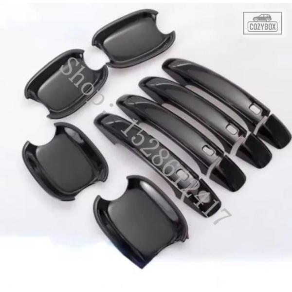 並行輸入品 カー アクセサリー アウディ Q3 2012 - 18 ABS ドア ハンドル カバー トリム装飾ドア ハンドルボウル