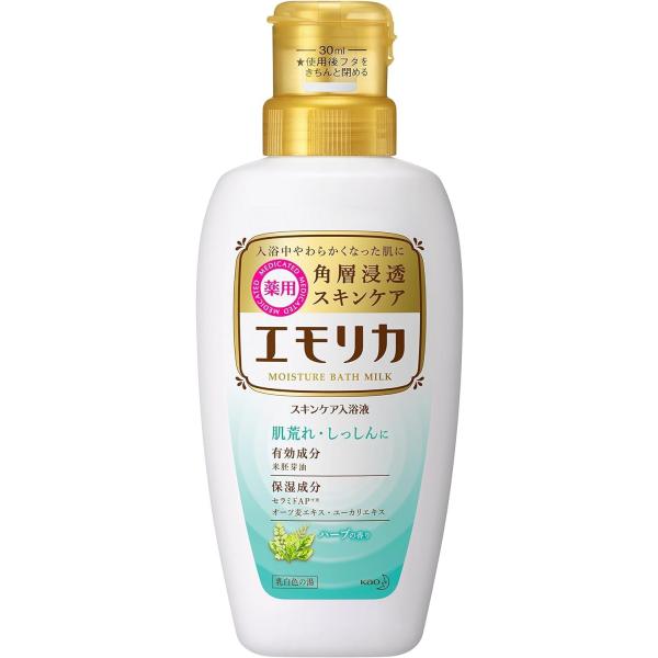 エモリカ 薬用スキンケア入浴液 ハーブの香り 本体 450ml