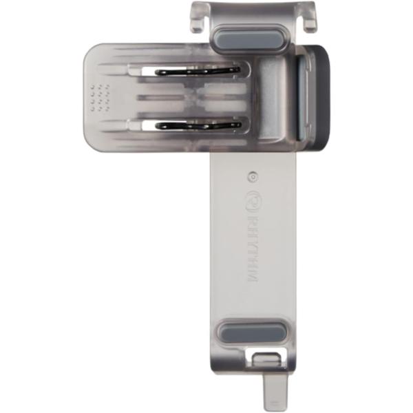 リズム(RHYTHM) ハンディファン 取付用 クリップ 日傘対応 [Silky Wind Mobile 3シリーズ専用] 滑り止め付き 直径5〜14mmシャフト対応 F0901-0589