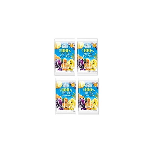 4袋 】リボン 果汁100％ フローズンシャーベット 9本入り : HaruHina