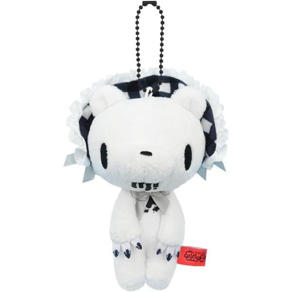 【※チェーンの色は白になります】グルーミー ぬいぐるみマスコット キーホルダー Classical bonnet Ver. WHITE 白 ぬいぐるみ ゴシック グッズ グル〜ミ〜