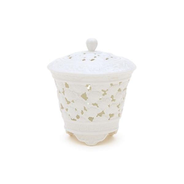 有田焼　清兵衛　香炉　白磁 楽天市場】【お買い得品】【香炉】「白磁 七宝からみ」有田焼