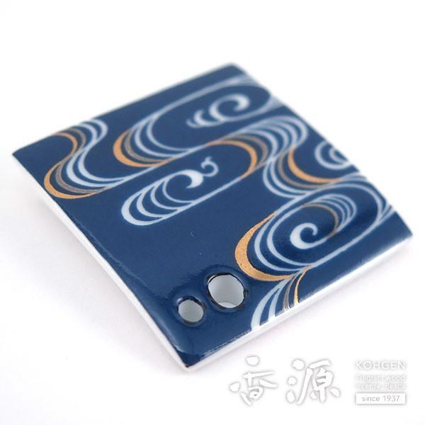 お香立て おしゃれ 陶器 松栄堂 京都 四季の香立て 観世水 かんぜすい アロマ 日本製 お香 線香 香木の専門店 香源 通販 Yahoo ショッピング