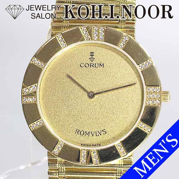 CORUM コルム ロムルス メンズ 50.121.65.V58 18金イエロー CORUM コルム ロムルス メンズ 50.121.65.V58 18金イエロー