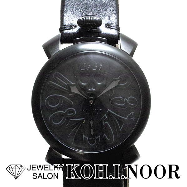 マヌアーレ ガガミラノ マヌアーレ48 アートスカル メンズ 5012ART.01S  