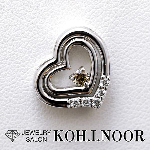 ハート＆キューピッドダイヤモンド 0.05ct ダイヤモンド 0.04ct 18金 