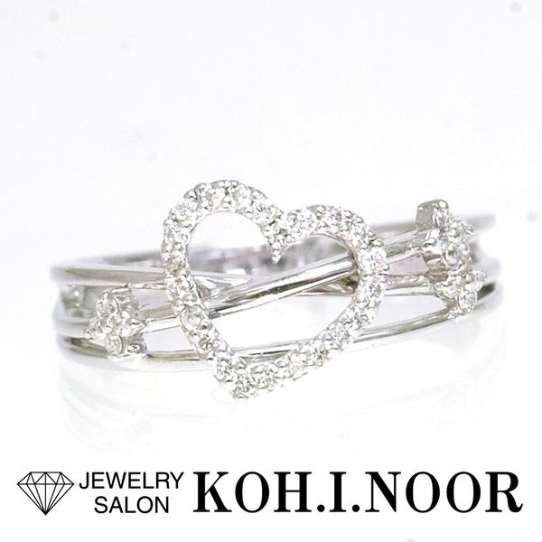 ポンテヴェキオ ダイヤモンド 0.17ct 18金ホワイトゴールド K18WG 