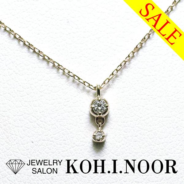 SALE》エテ ダイヤモンド 0.02ct 10金ピンクゴールド K10PG ペンダント 