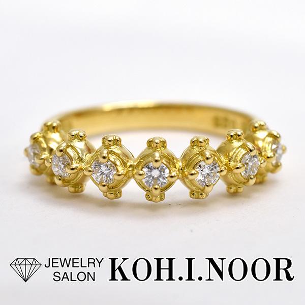 AHKAH（アーカー） メモリアルリング ダイヤモンド 0.25ct 18金