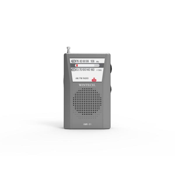WINTECH AM/FMポータブルラジオ KMR-51