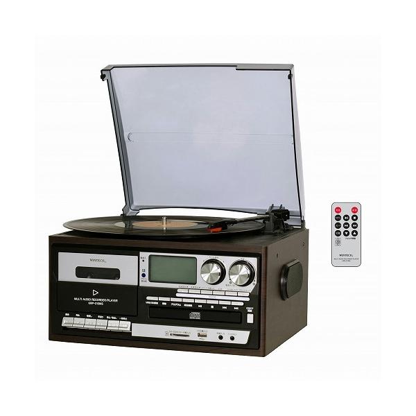 WINTECH スピーカー搭載マルチレコードプレーヤー KRP-310MS