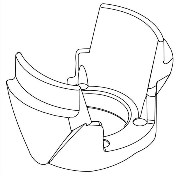 公式 | KOHLER 純正 Clip, QUICK CONNECT 正規輸入品 K-1232505 | 水栓 パーツ  純正部品 パーツ コーラー