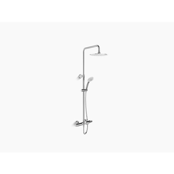 レインシャワー 公式 | KOHLER 3WAY シャワーユニット カラン ハンドシャワー アレオ 正規輸入品 輸入元保証 K-97821T-9-CP | バス 浴室 シャワー コーラー