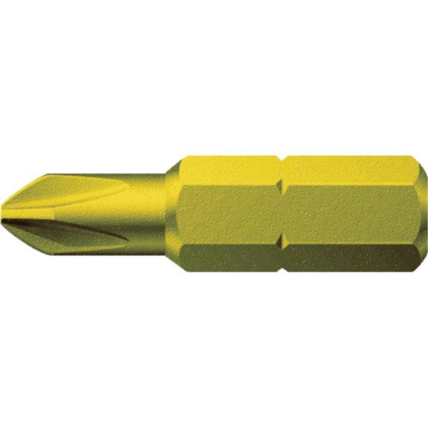 ◇◇ スタンダードタイプのドライバー用ビットです。 【特長】 ●スタンダードタイプのドライバー用ビットです。 ●木材などの加工に適しています。 【仕様】 ●全長(mm):25 ●刃先:[[（+）]]2 ●質量(g):5.7 ●シャンク径:6...
