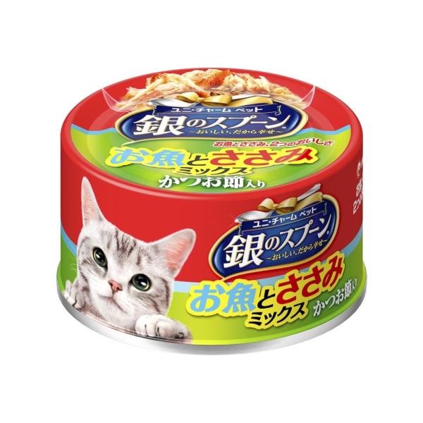 キャットフード Na Mi unicharm（ユニチャーム） 【ポイント3倍 7/1】ユニ・チャーム 銀の