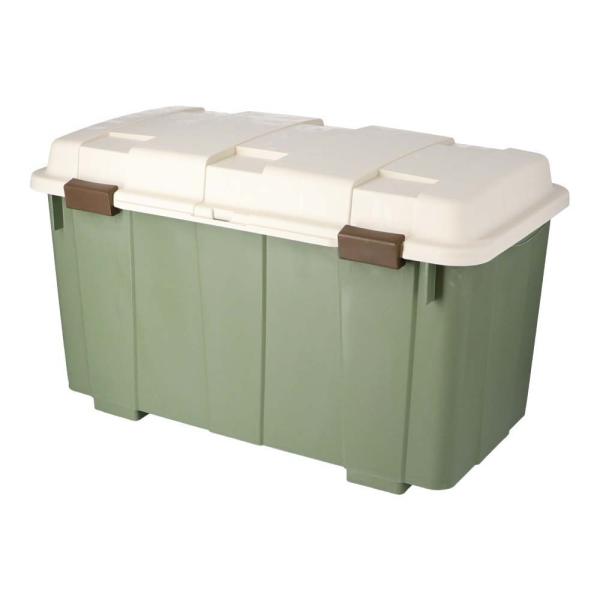 ◇◇ 【特長】 ●移動に便利なキャスター付き収納ボックス 【仕様】 ●外寸（約)：幅860×奥行470×高さ500mm ●有効内寸（約)：幅730×奥行365×高さ445mm ●材質：本体・フタ/ポリプロピレン ●耐熱温度：110℃ ●耐冷...