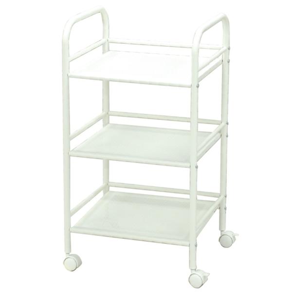 ◇◇【仕様】 ●材質：本体/スチール ●色：ホワイト ●サイズ（約）：幅40.5×奥行32×高さ75.5（cm） ●耐荷重：5kg/枚 ●原産国：台湾