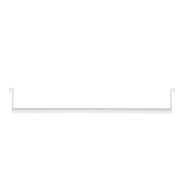 ◇◇ 【仕様】 ●サイズ(約)：幅826×奥行95×高さ19(mm) ●材質：金属(スチール) 表面加工：エポキシ樹脂塗装 耐荷重:1本あたり10kg ※耐荷重は測定値であり、保証値ではありません。 【使用上の注意】 ●本品は屋内用です。 ...