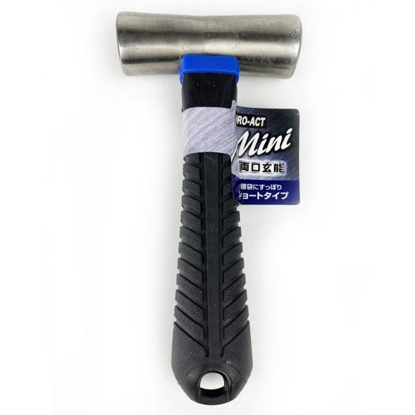 ◇◇ 【仕様】 ●材質：ハンドル/PP+TPR、頭部/炭鋼 ●サイズ：幅175x奥行80x高さ32(mm) ●重　量：333g ●セーフティコード取付用リング付