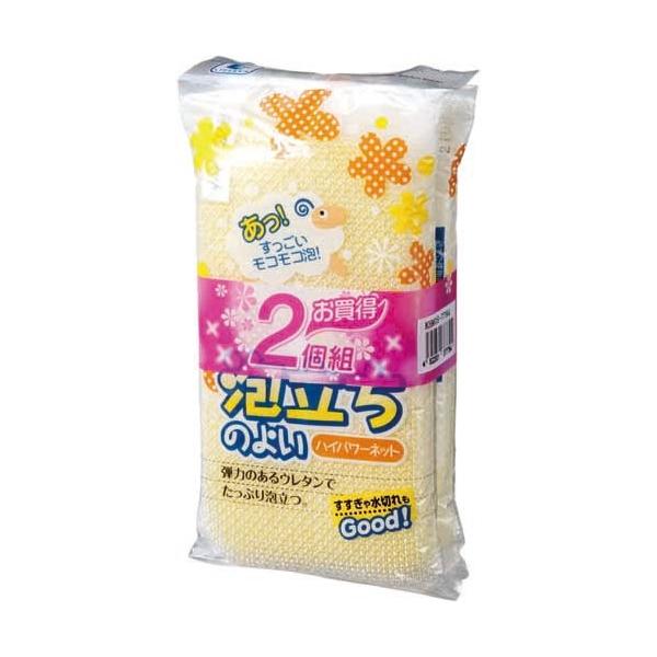 ◇◇ すっごいモコモコ泡！弾力のあるウレタンでたっぷり泡立つ。 2個組