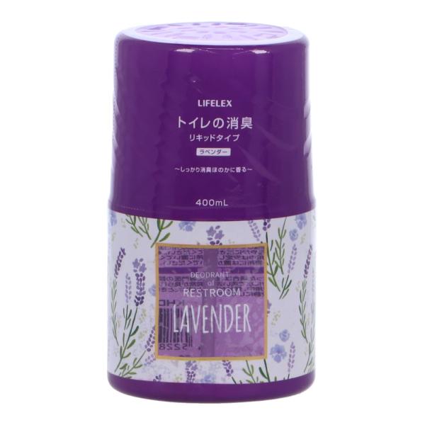 ◇◇【特長】 ●残量が一目で分かるトイレ用消臭液です。 ●爽やかな香りでしっかり消臭します。 【仕様】 ●成分：香料、界面活性剤、天然消臭剤、精製水 ●用途：トイレの消臭 ●内容量：400ml