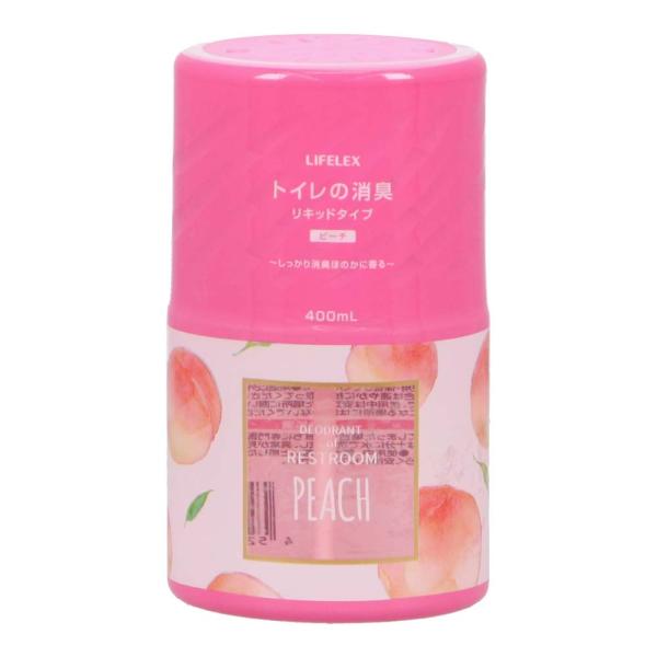 ◇◇【特長】 ●残量が一目で分かるトイレ用消臭液です。 ●爽やかな香りでしっかり消臭します。 【仕様】 ●成分：香料、界面活性剤、天然消臭剤、精製水 ●用途：トイレの消臭 ●内容量：400ml