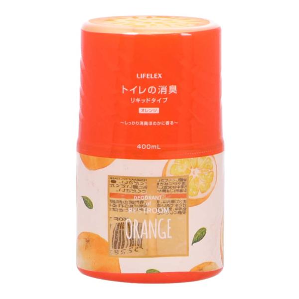 ◇◇【特長】 ●残量が一目で分かるトイレ用消臭液です。 ●爽やかな香りでしっかり消臭します。 【仕様】 ●成分：香料、界面活性剤、天然消臭剤、精製水 ●用途：トイレの消臭 ●内容量：400ml