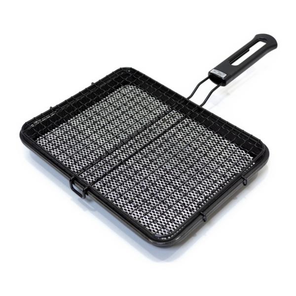 コーナン オリジナル セラミック網付クリンプタイプ魚焼き BW061