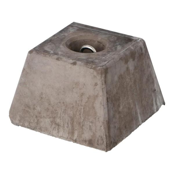 ◇◇ 【仕様】 ●サイズ（約）：幅１３５（２０５）×奥行１３５（２０５）×高さ１４０ｍｍ ●材質：コンクリート・ステンレス ●重量：約９．５ｋｇ ●カラー：ブラック