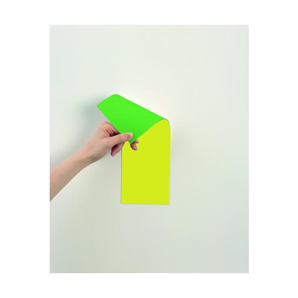 ◇◇ 【特長】 ●表裏色違いのマグネットシートです。 ●両面磁力入りです。 【用途】 ●工場の在庫管理 ●スケジュールボードの行き先管理 【仕様】 ●色：緑/黄 ●幅(mm)：100 ●長さ(mm)：300 ●厚さ(mm)：1.0 【材質/...