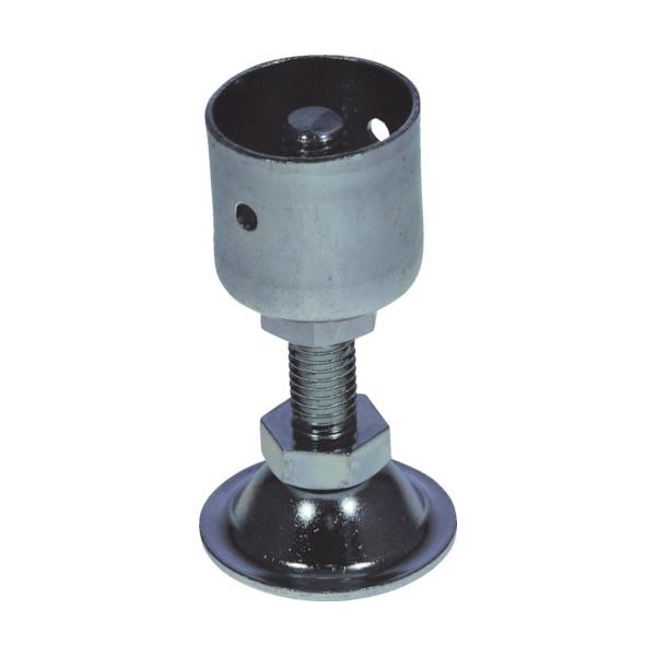 ◇◇ 【仕様】 ●質量(g):104 ●小型樹脂製アジャスター ●調整ストローク:20mm ●ベース部:φ29.6mm丸型 ●作業台等のアジャスターに使用 【原産国】 ●日本