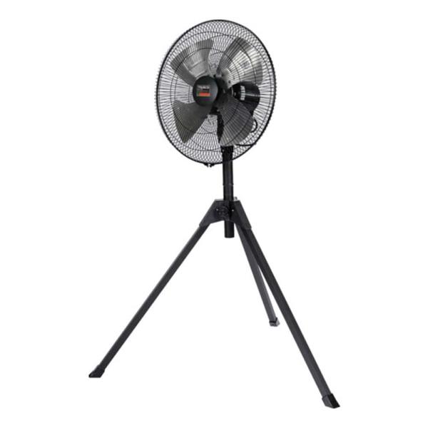 TRUSCO中山 工場扇 業務用扇風機 スタンド式 工業扇風機 45cm アルミ