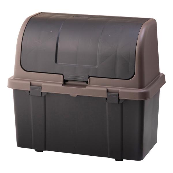 ◇◇ 【特長】 ●容量２２０Ｌ ●４５Ｌ袋が４個入る大容量タイプ。 ●園芸用品の収納にも便利。 ●仕切りなしタイプ 【仕様】 ●サイズ：約幅８６．５×奥行４７×高さ７６ｃｍ（フタを開けた時の高さ約１２０ｃｍ） ●重量：５．９ｋｇ ●材質：ポ...