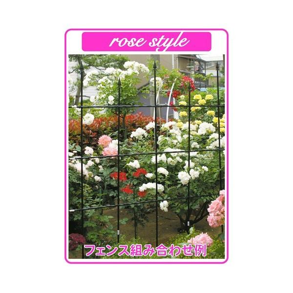 ◇◇ 【サイズ】長さ５０ｃｍ ローズスタイルでお庭を華やかにアレンジ！ ローズスタイルは組み合わせ次第で、表現いろいろ。 お庭に合わせて自由に組み合わせできます。 緑の支柱に代わる、バラ用支柱。 別売のアーチ、リング、部品を組み合わせてフェ...