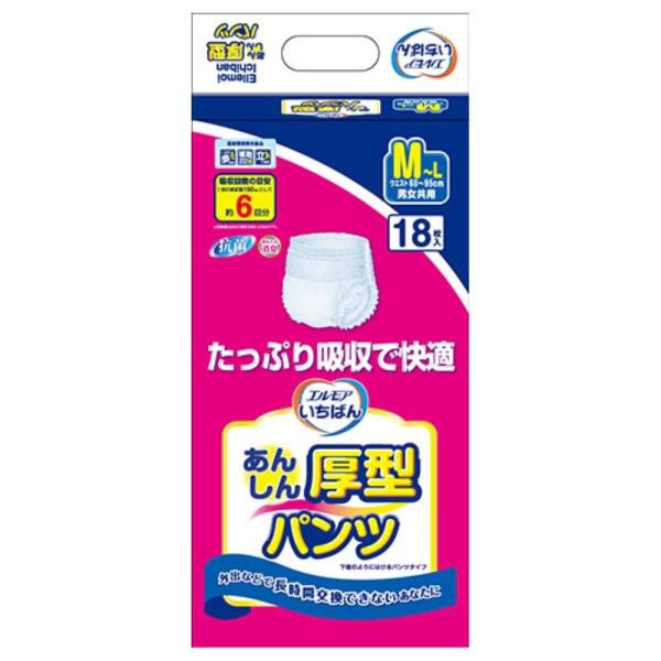 エルモアいちばんパンツMサイズ　ベーシック12袋 エルモアいちばんパンツMサイズ ベーシック12袋 エルモア